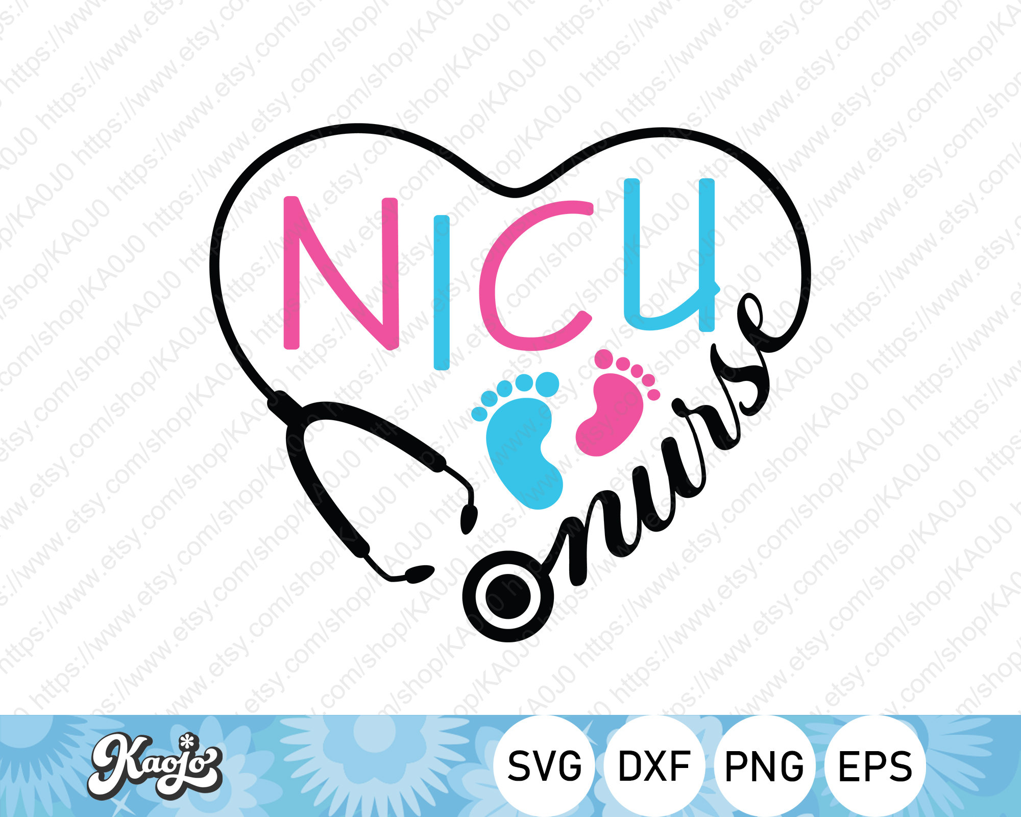 NICU Nurse SVG Where Little Things Matter SVG Stethoscope | Etsy