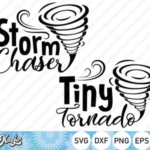 Storm Chaser SVG, Tiny Tornado SVG, Mom And Kid Life svg, Mother And Child Life svg Natychmiastowe pobieranie, Pliki SVG dla Cricut, Sylwetka
