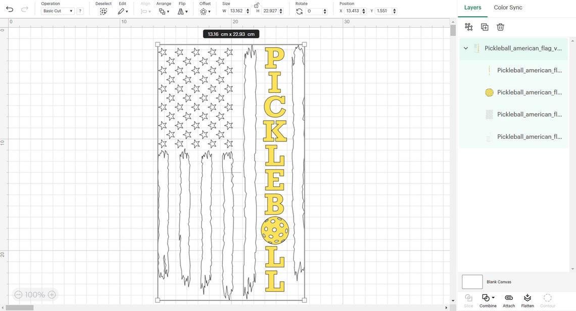 Pickleball US Flag Svg American Flag Pickleball Svg American Etsy
