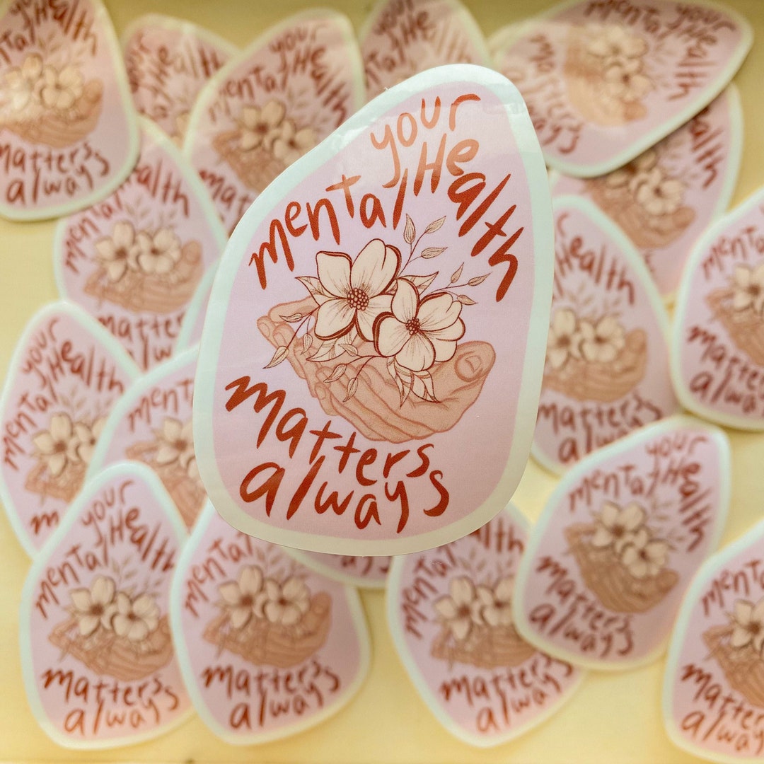Mental Health Matters Sticker - Etsy