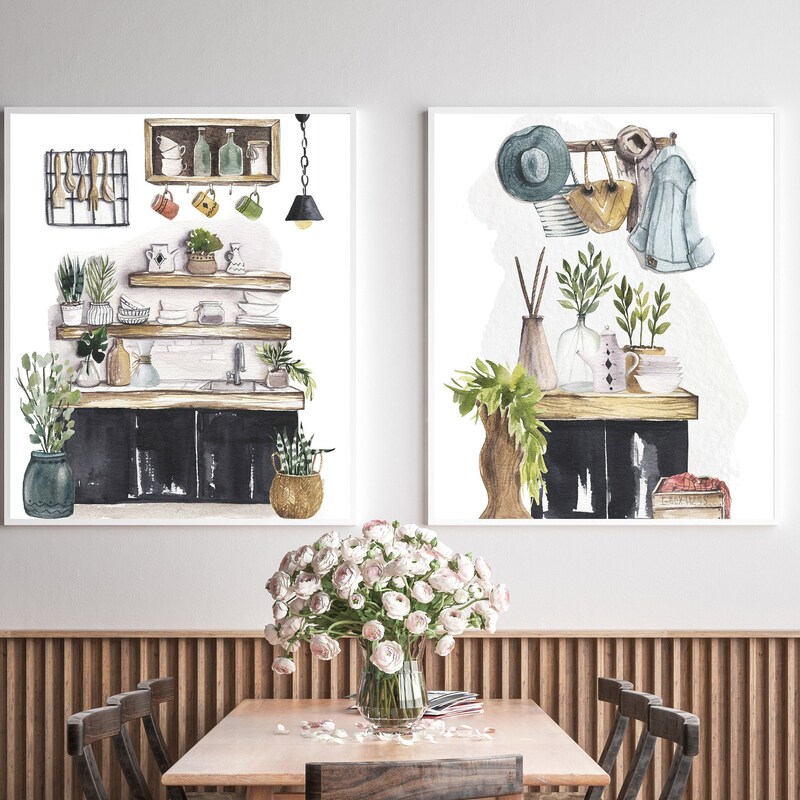 Kitchen Wall Art Etsy — free download