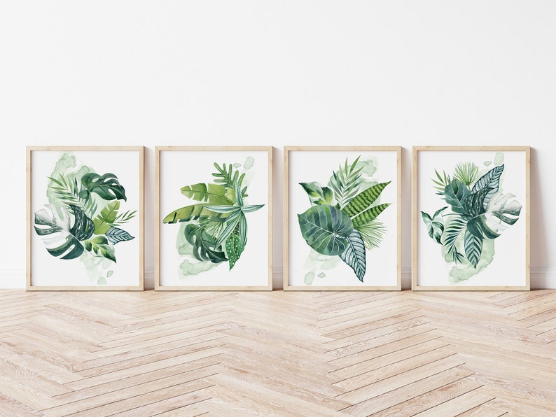 Plants Print PRINTABLE WALL ART Plant Lover Decor Plant Etsy
