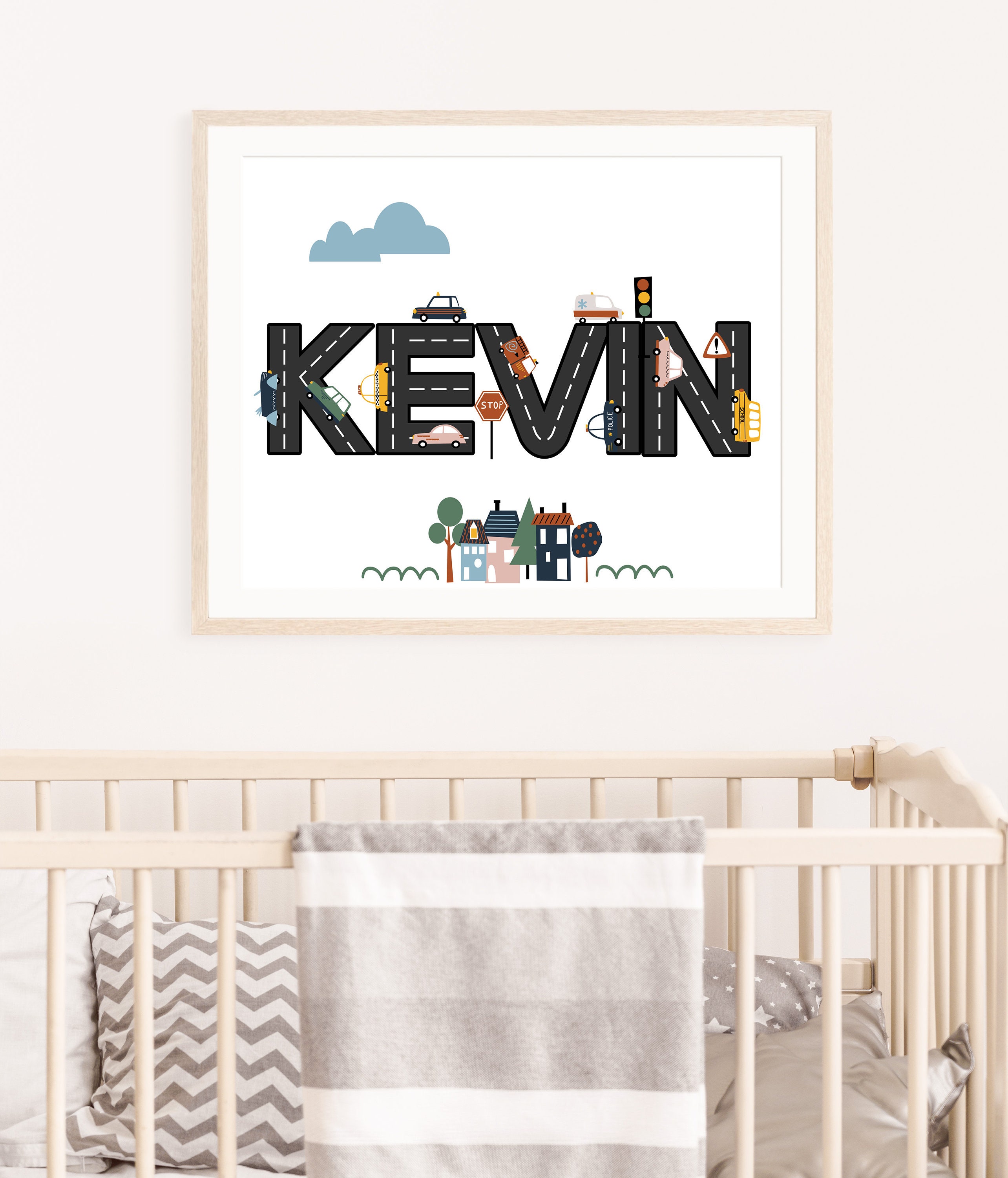 Personalized Boys Name Print PRINTABLE WALL ART Custom Name - Etsy