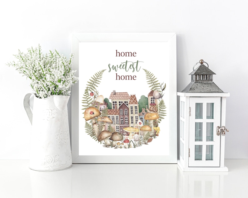 Cottagecore PRINTABLE Kitchen WALL ART Farmhouse Country - Etsy