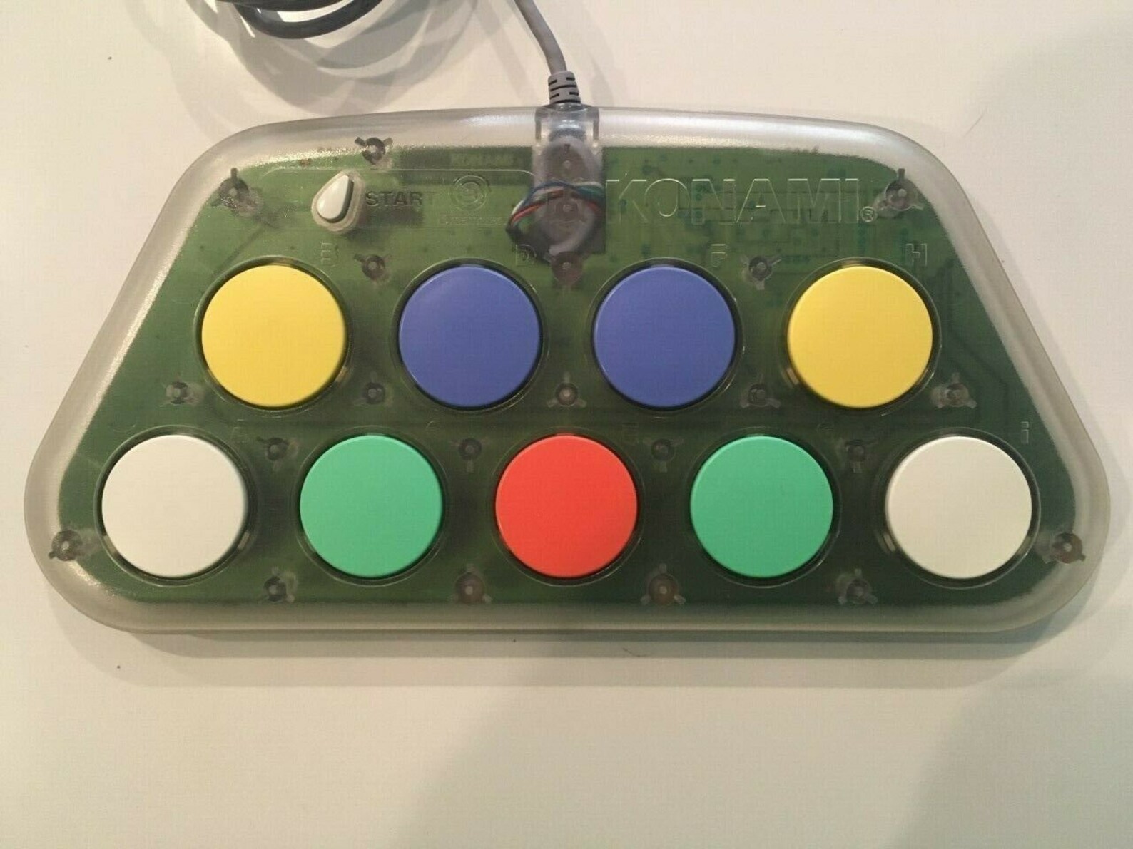 Sega Dreamcast Pop'n Music Controller Konami Pop Dance Pad Etsy