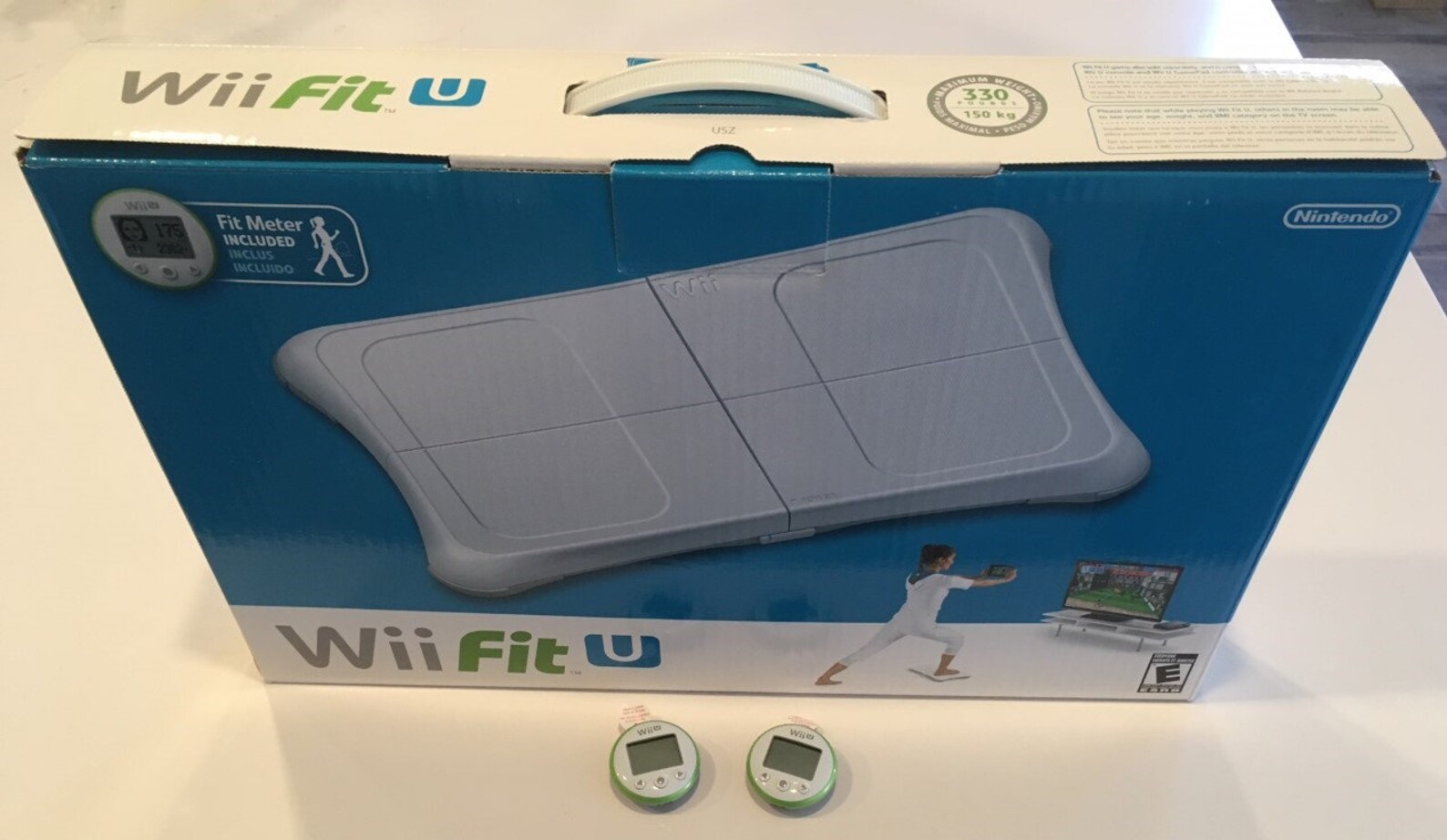 Nintendo Wii U Fit Balance Board Game 2 extra Fit Meters Etsy