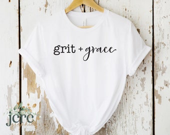 Grit and Grace SVG | Christian Shirt svg | Religious Sign svg | Inspirational Shirt svg | Hustle svg | Motivational Quote