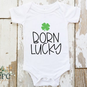 Born Lucky SVG | Lucky svg | Lucky Me svg | Lucky One svg | Koszulka na Dzień Świętego Patryka SVG | Koszulka dziecięca na Dzień Świętego Patryka