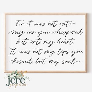 Kissed My Soul SVG | Romantic svg | Wedding Sign svg | Anniversary Sign svg | Love Quote svg | Couples Saying svg | Modern Farmhouse Sign