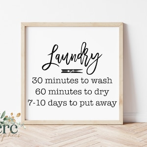 Laundry SVG | Laundry Schedule svg | Funny Laundry Room Sign svg | Laundry Room Decor | Laundry Room Print | Modern Farmhouse Sign