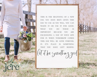 This Is The Beginning Of A New Day SVG | Inspirational Sign svg | Inspirational Quote | Motivational Sign | Housewarming Gift | Home svg