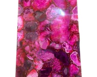 Unique Pink Agate Table Top for Hallway & Living Room Interior { Custom Size Available }