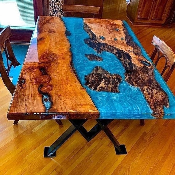 Epoxy Table Top Epoxy Resin Table Epoxy Dining Table Epoxy Etsy