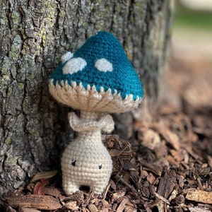 Pilz Sprite häkeln Amigurumi Muster DIGITAL PDF Herunterladbar