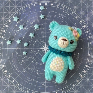 Virgo Bear Zodiac zodiac gifts birthday present Made to Order image 1