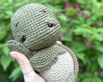 Ocean the Turtle | Amigurumi Turtle | Handmade Gift | Crochet Turtle | Gift for Turtle Lovers