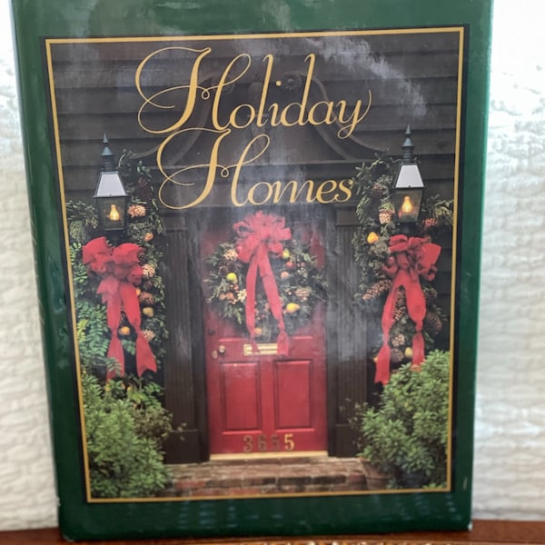 Christmas Decor Book, "Holiday Homes" Christmas Book