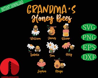 Download Grandma S Honey Bees Etsy