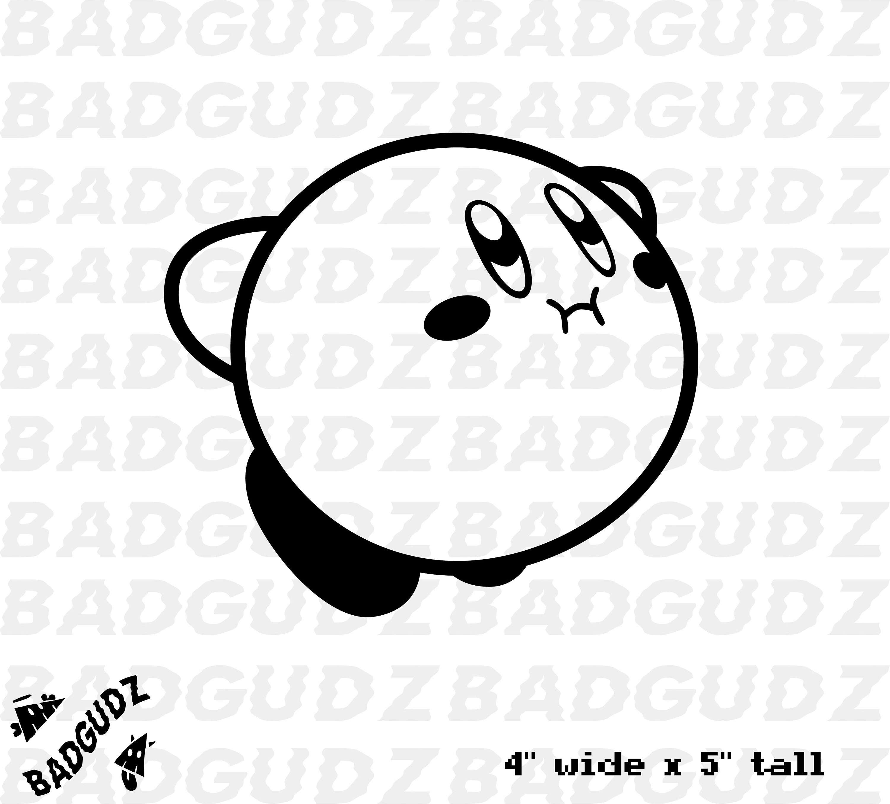 Kirby Flying Sticker All Stars Laptop sticker tumbler decal Etsy