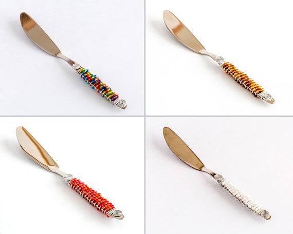 Butter Knife, Mini Butter Knife, Spreader With Beaded Handle, Butter Knife  in the UK, Butter Knife Set, Butter Knife Spreader, Dinner Knives 