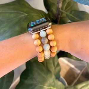 Omi beads apple watch band top