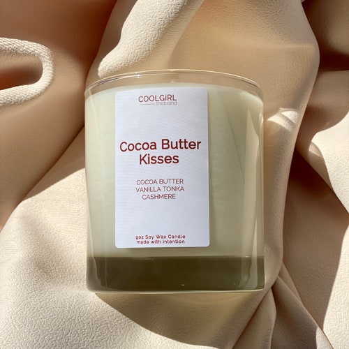 10oz Cocoa Butter Kisses Candle Etsy
