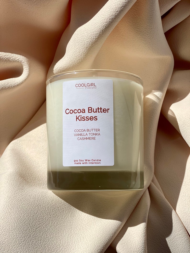 10oz Cocoa Butter Kisses Candle Etsy