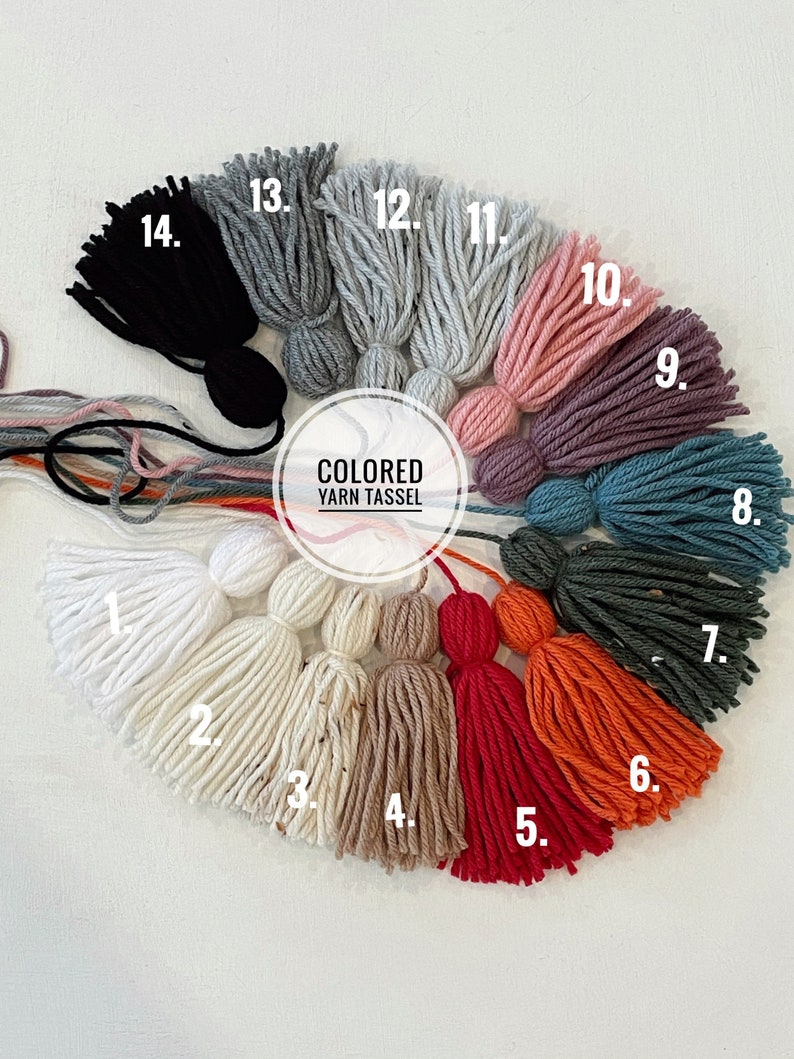 Vase Garland/vase Decor/custom Wood Bead Garland With Tassel/ Etsy