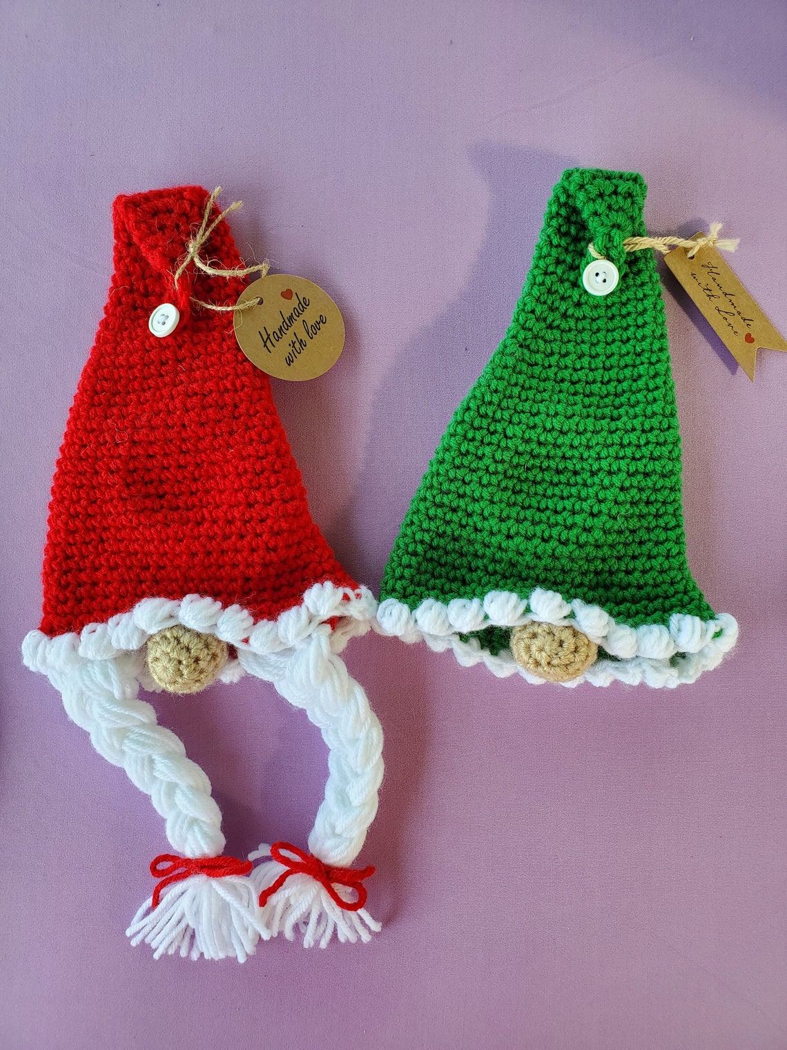Handgemachter Gehäkelte Wichtel oder Glöckchen | Etsy