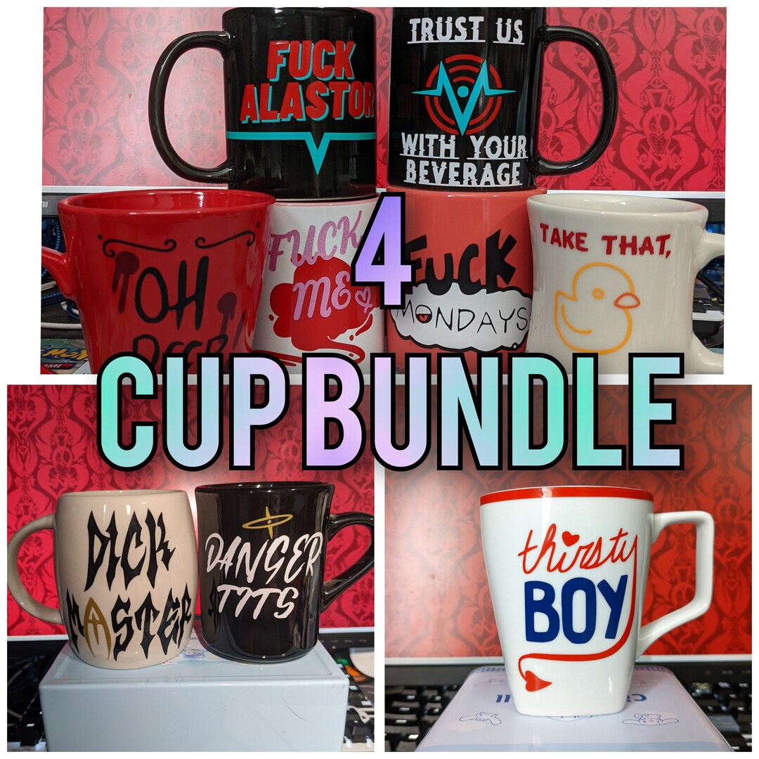 Coffee Mug Cups Build Your Own 4 Mug Bundle. Oh Deer, F*ck Alastor ...