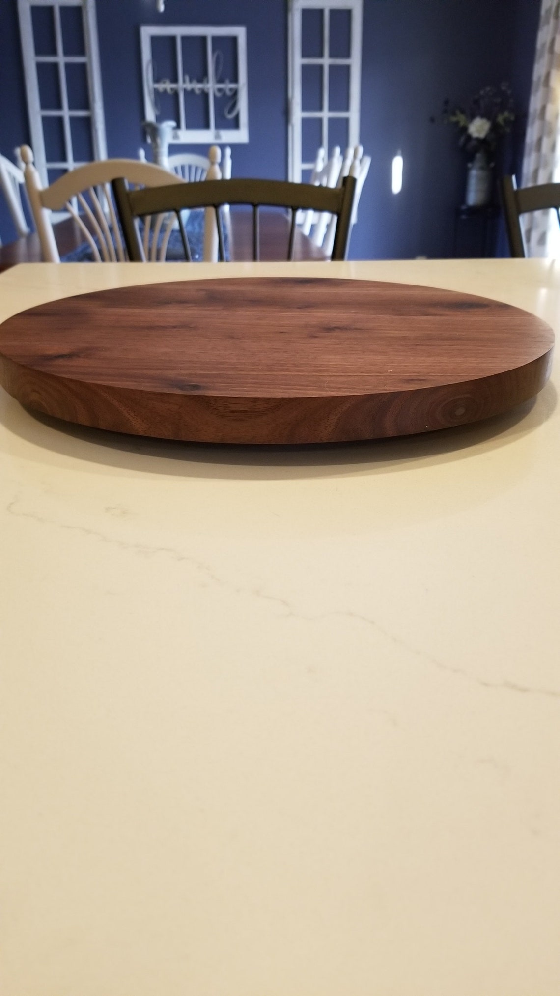 These Lazy Susan's Can Be Used as Serving Trays as Well as Decorative