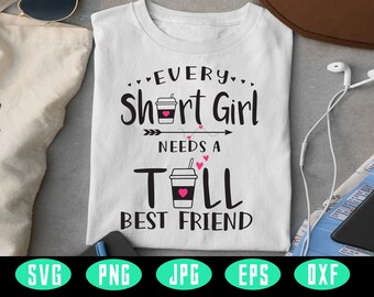Download Tall Best Friend Svg Etsy