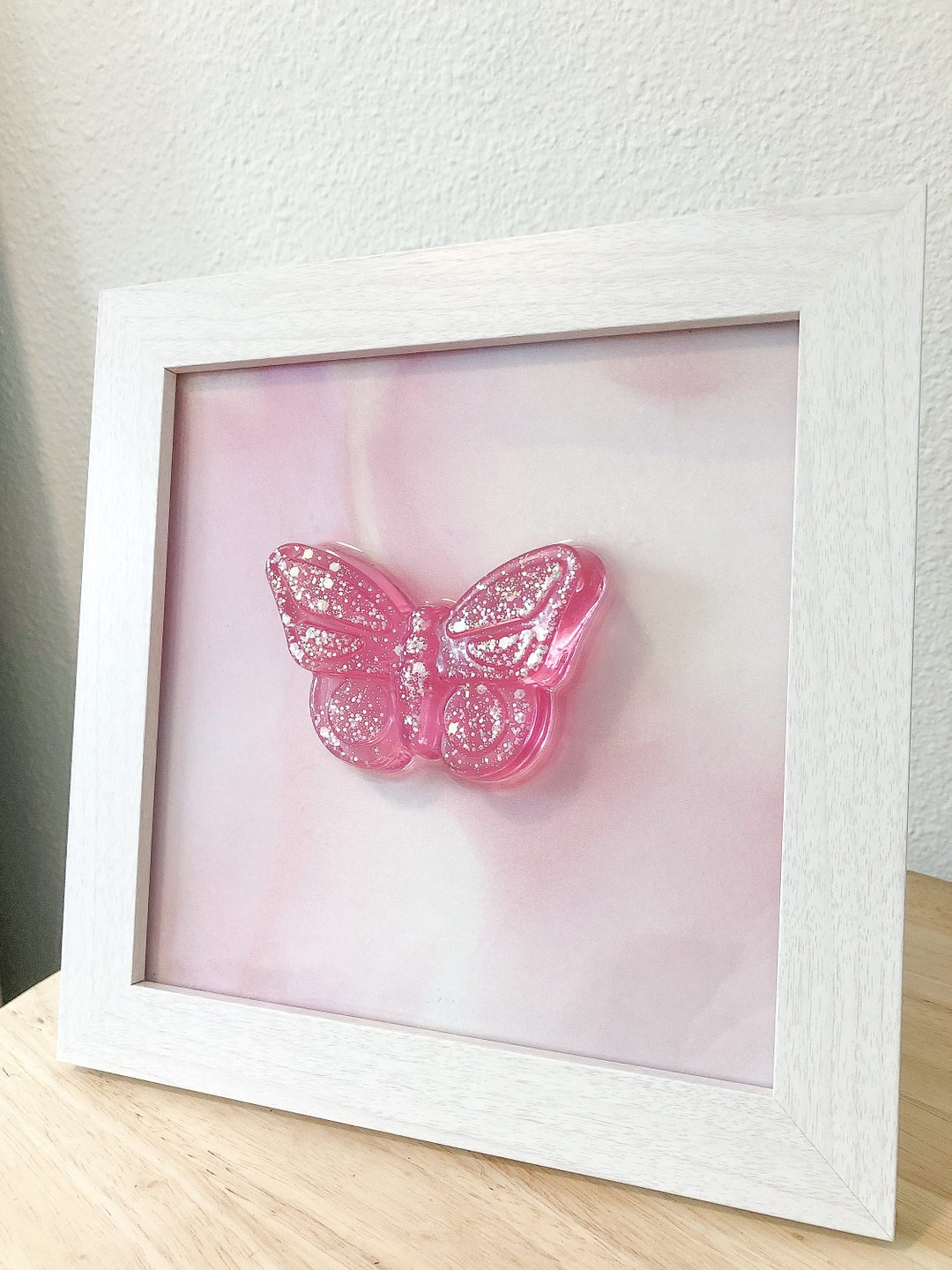 3D Butterfly Wall Art, 3D Pop Art Wall Art, Framed Pop Art Decor ...
