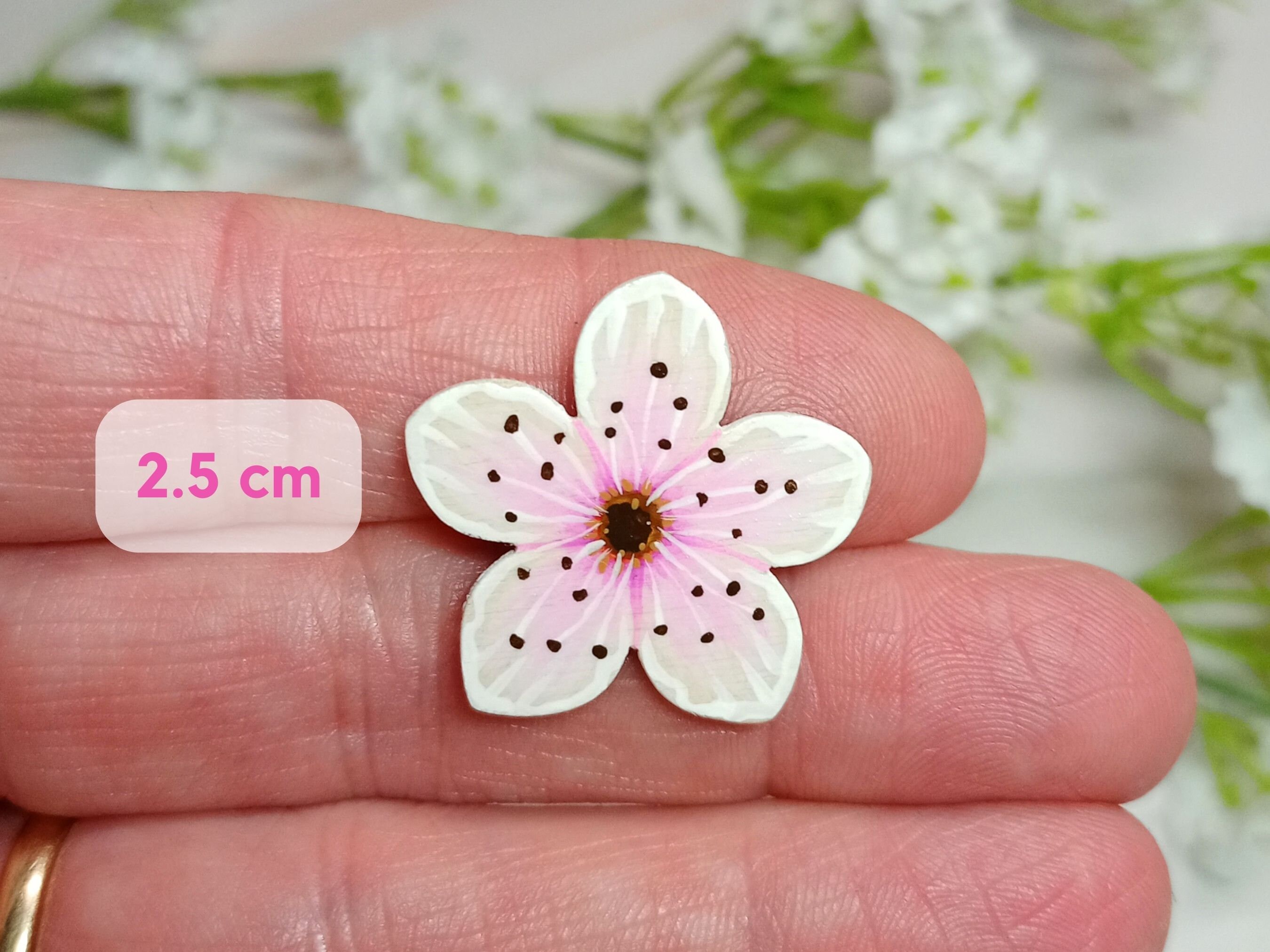 Cherry blossom brooch discount
