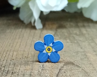 Forget Me Not Pin, Handmade Bereavement Gift, Something Blue For Bride