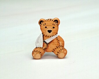 Feel better teddy bear 2024 with arm sling