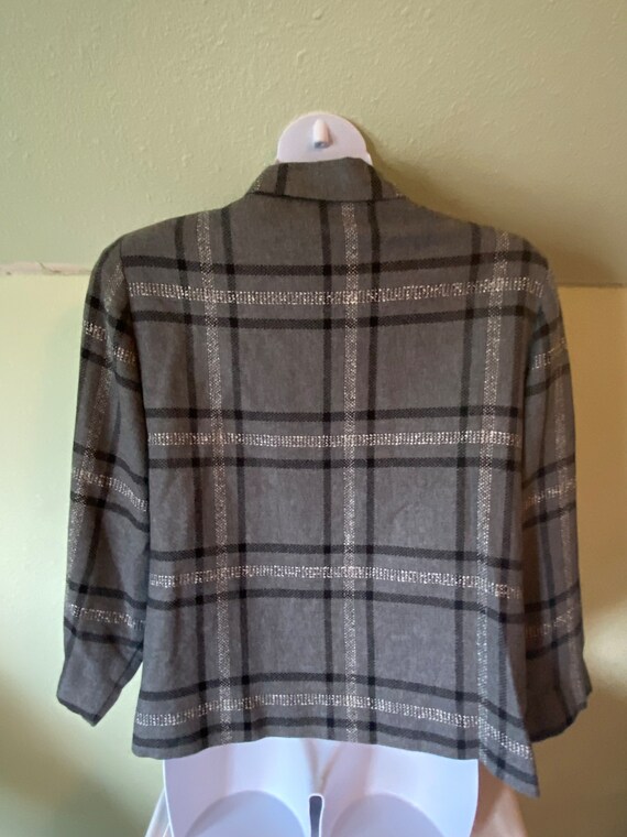 Vintage Willow Ridge 20W Gray Blazer - image 5