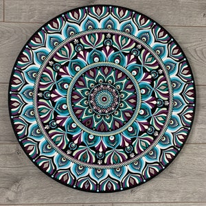 Sea Breeze | Mandala Painting | Dot Work Painting