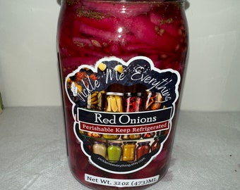 Pickled Red Onions 32oz.