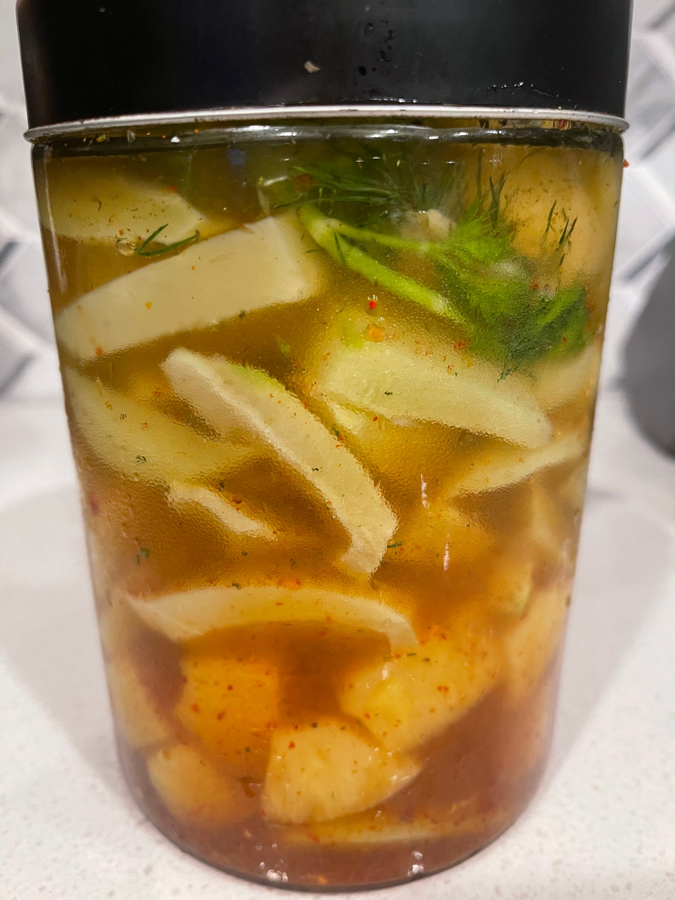 Photo Tips for Making Fresh Pickled Pineapple Metro
