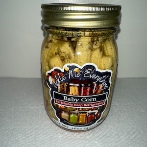 Baby Corn Pickled NO GMO 16oz.