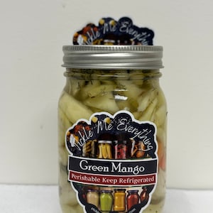 Pickled Mango Green