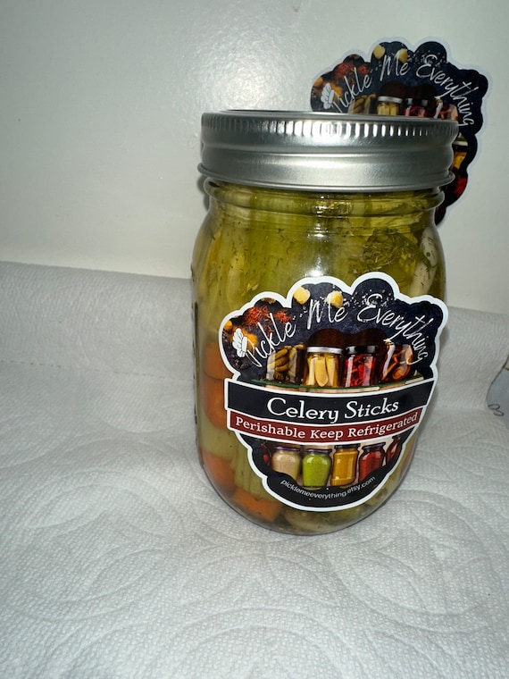 Eingelegter Sellerie, Stick 16oz