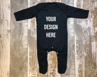 Kumsolu Baby-Strampler Mit Elefanten-Muster – Langarm-Body Für Neugeborene Mädchen