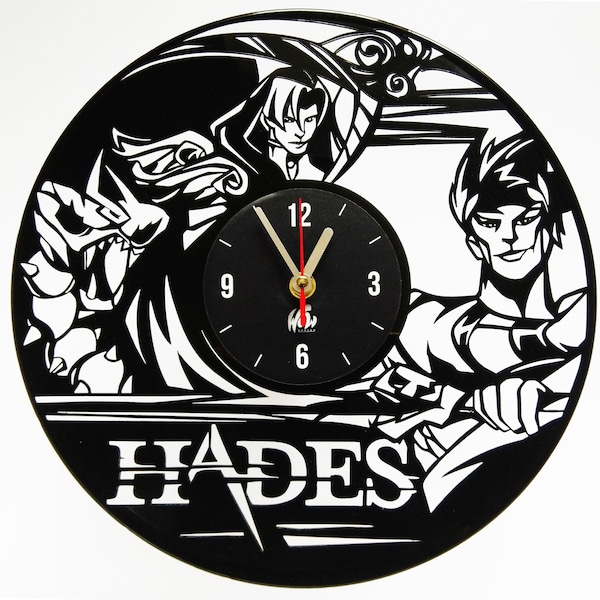 Vinyl Wall Clock Etsy