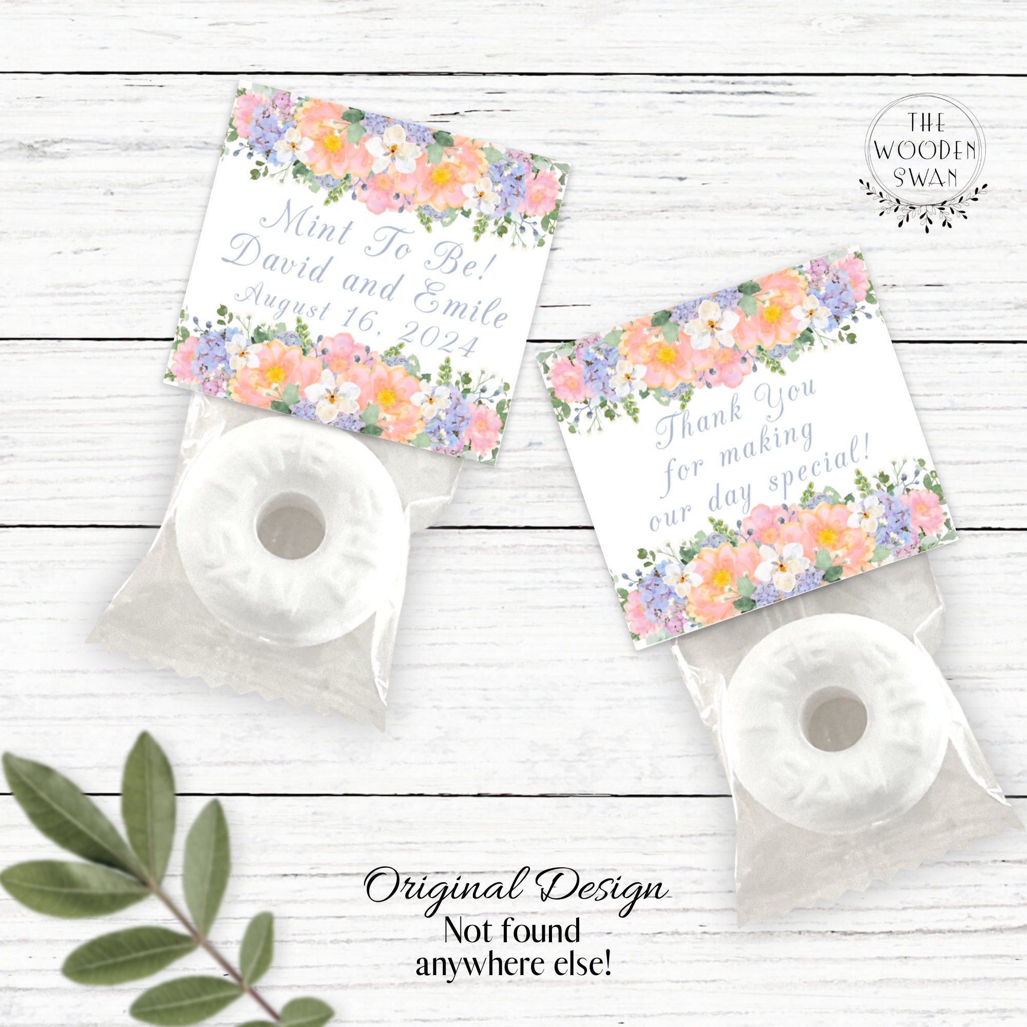 Printable Mint to Be Topper Template, Mint Party Favors, Life Saver ...