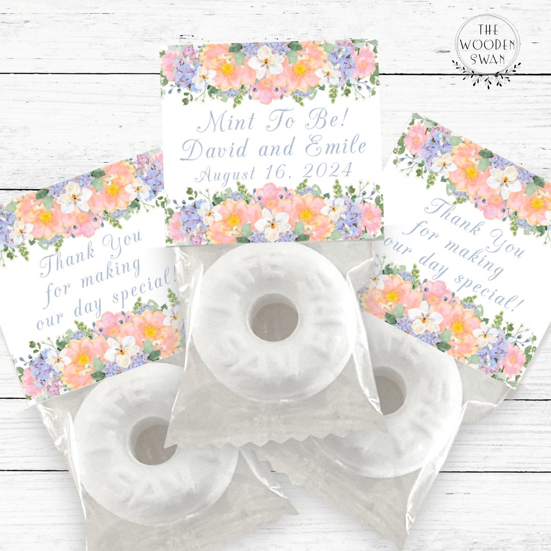 Printable Mint to Be Topper Template, Mint Party Favors, Life Saver ...
