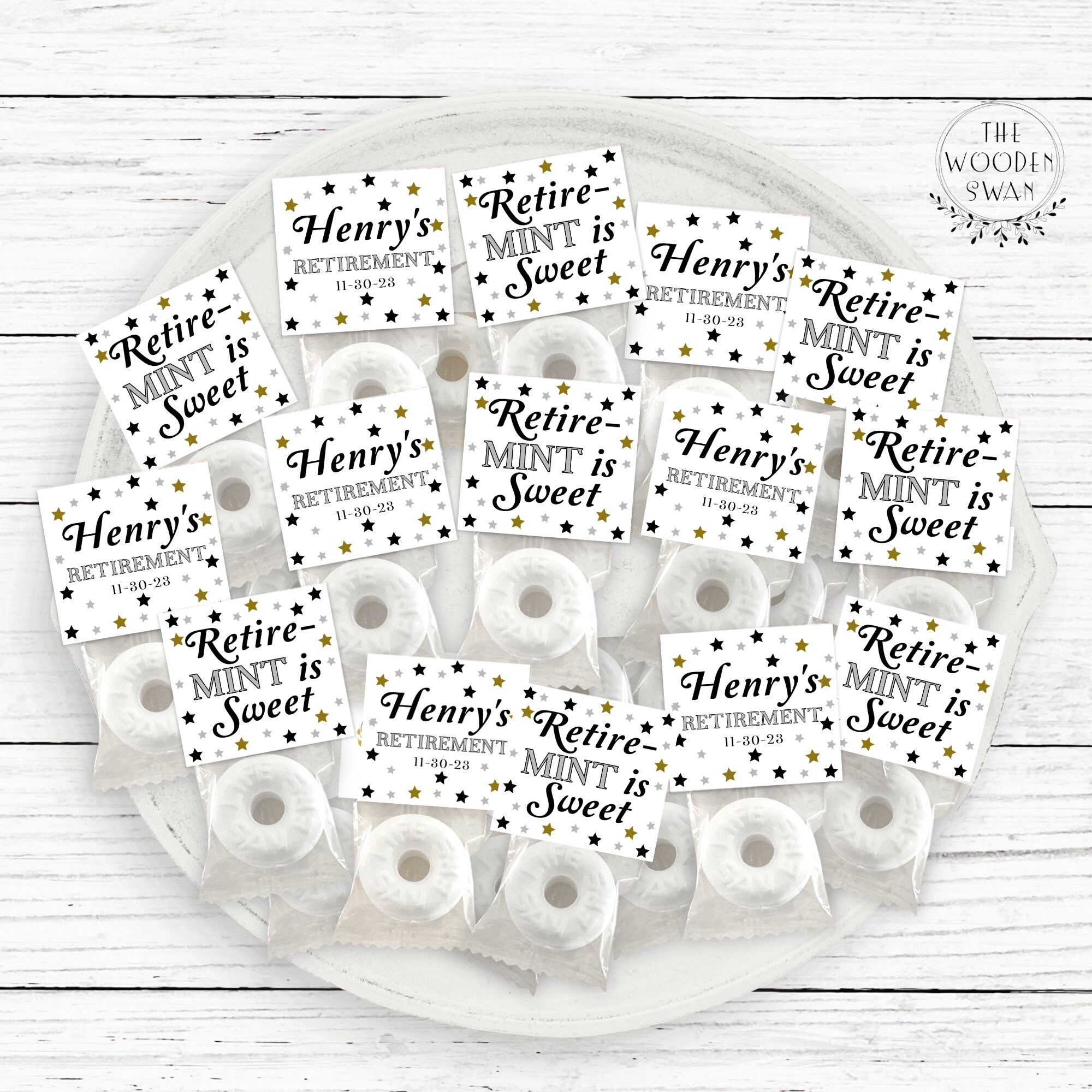 Printable Mint to Be Favor Topper Template, Mint Party Favors, Life ...