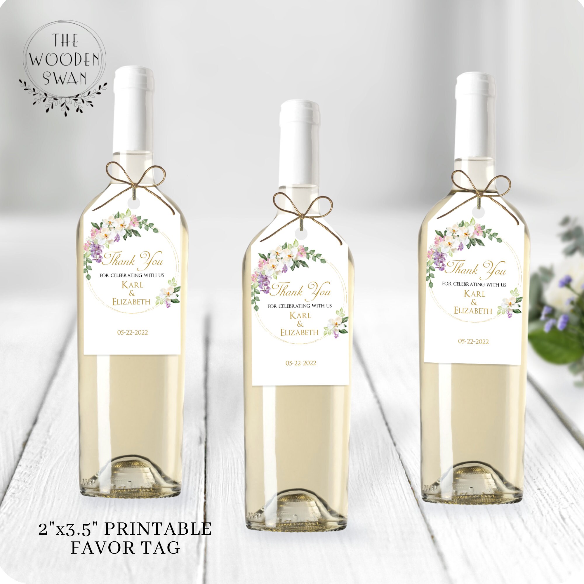 Printable 50th Anniversary 4 Item Template Bundle, 5x7 Invitation ...
