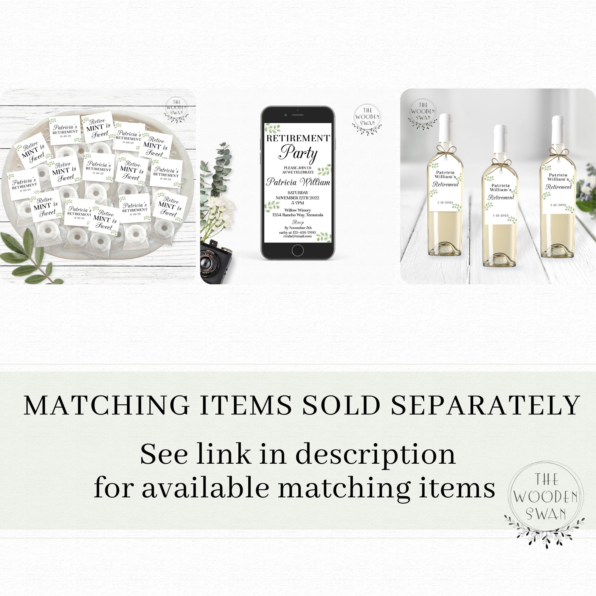 Printable Retirement Gift Tag Template, Retirement Wine Bottle Tag ...